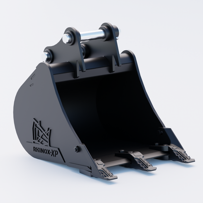 2G Digging Bucket - 18" / 450mm - Toothed Bucket Front
