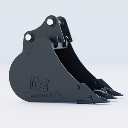 2G Digging Bucket - 18" / 450mm - Toothed Bucket Side