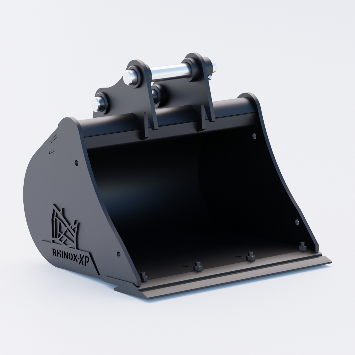 2G Digging Bucket - 24" / 600mm - Bladed Bucket Front