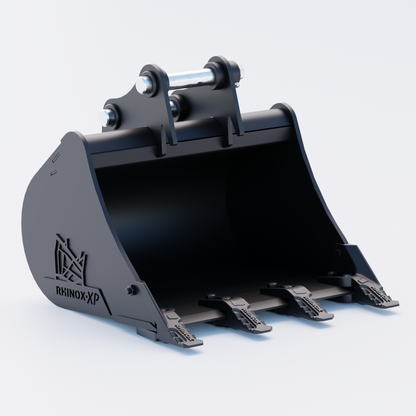 2G Digging Bucket - 24" / 600mm - Toothed Bucket Front