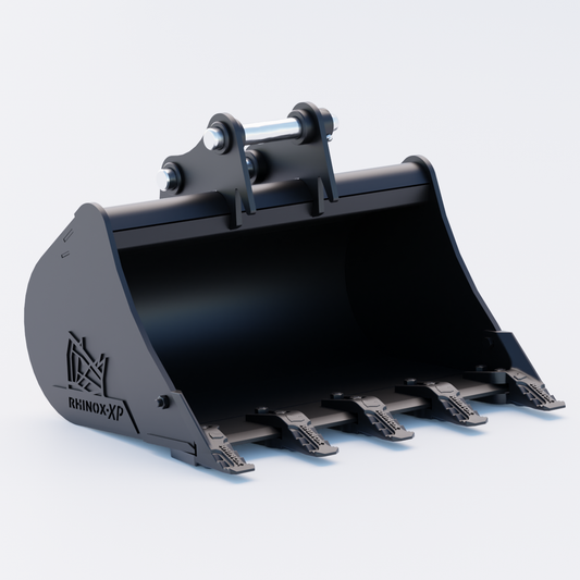 2G Digging Bucket - 30" / 750mm - Toothed Bucket Front
