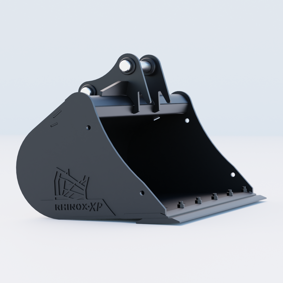 2G Digging Bucket - 36" / 900mm - Bladed Bucket Side