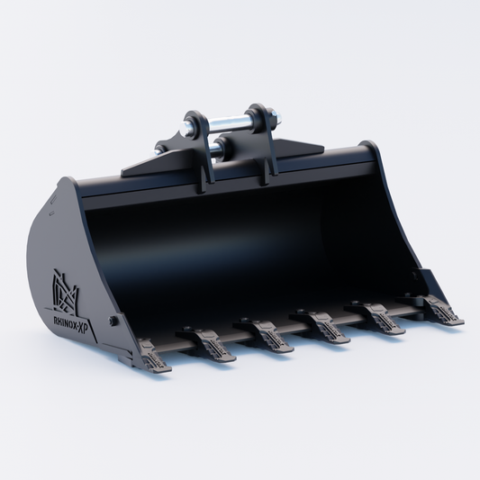 2G Digging Bucket - 36" / 900mm - Toothed Bucket Front