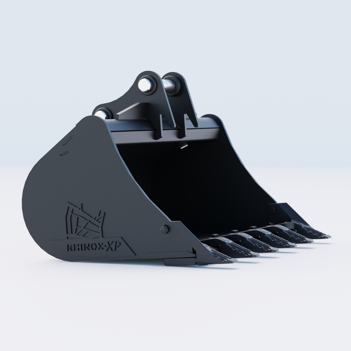 2G Digging Bucket - 36" / 900mm - Toothed Bucket Side