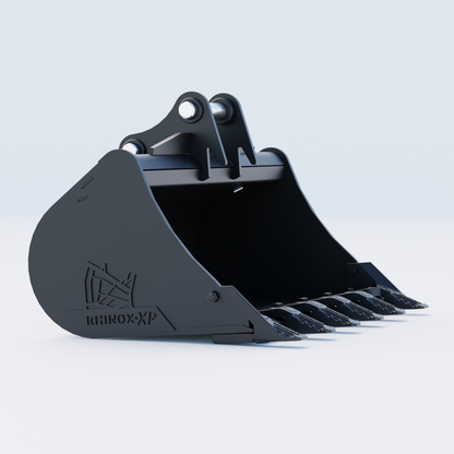 2G Digging Bucket - 36" / 900mm - Toothed Bucket Side