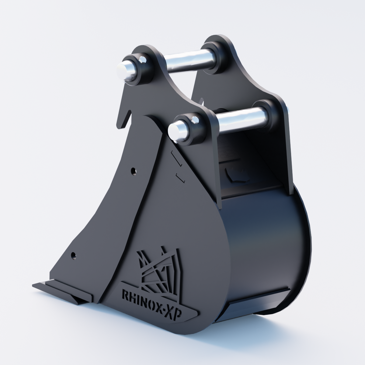 2G Digging Bucket - 9" / 230mm - Bladed Bucket Back