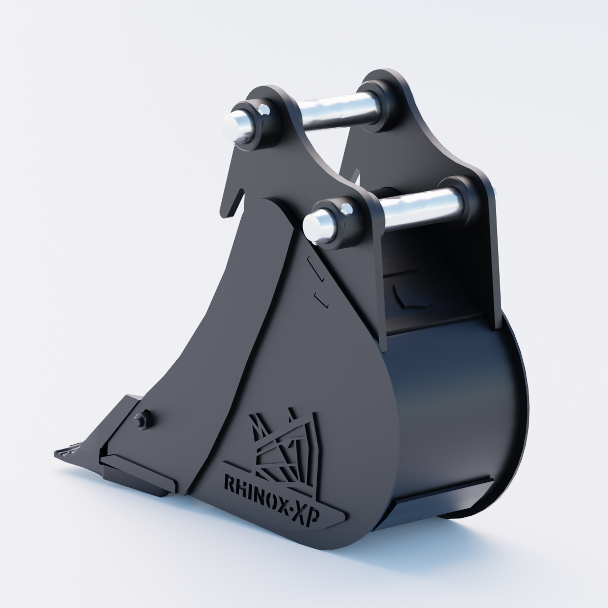 2G Digging Bucket - 9" / 230mm - Toothed Bucket Back