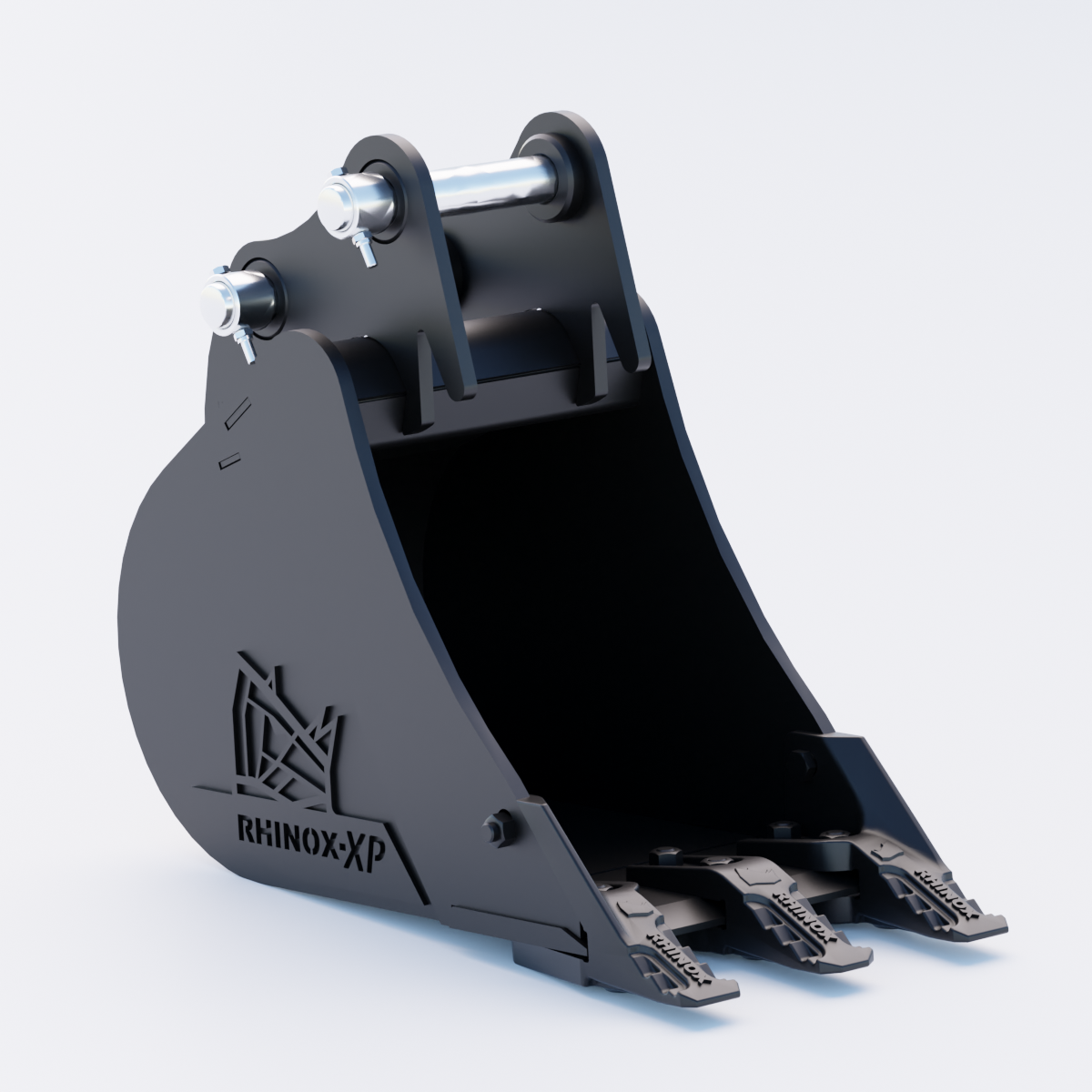 Yanmar YB201 Digging Bucket - 12" / 300mm - Toothed Bucket Front