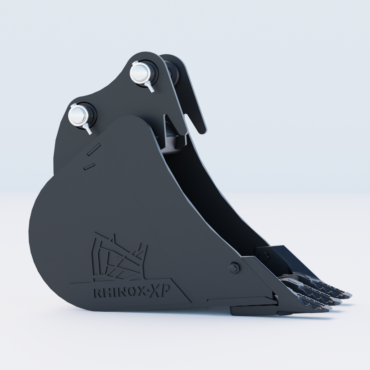 Yanmar YB201 Digging Bucket - 12" / 300mm - Toothed Bucket Side