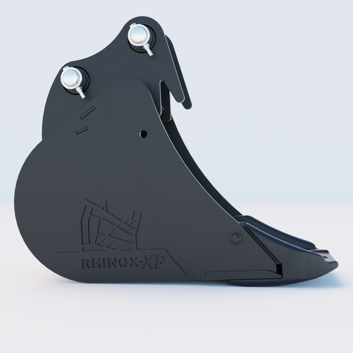 2H Utility Bucket with Unitusk Blade - 12" / 300mm Side
