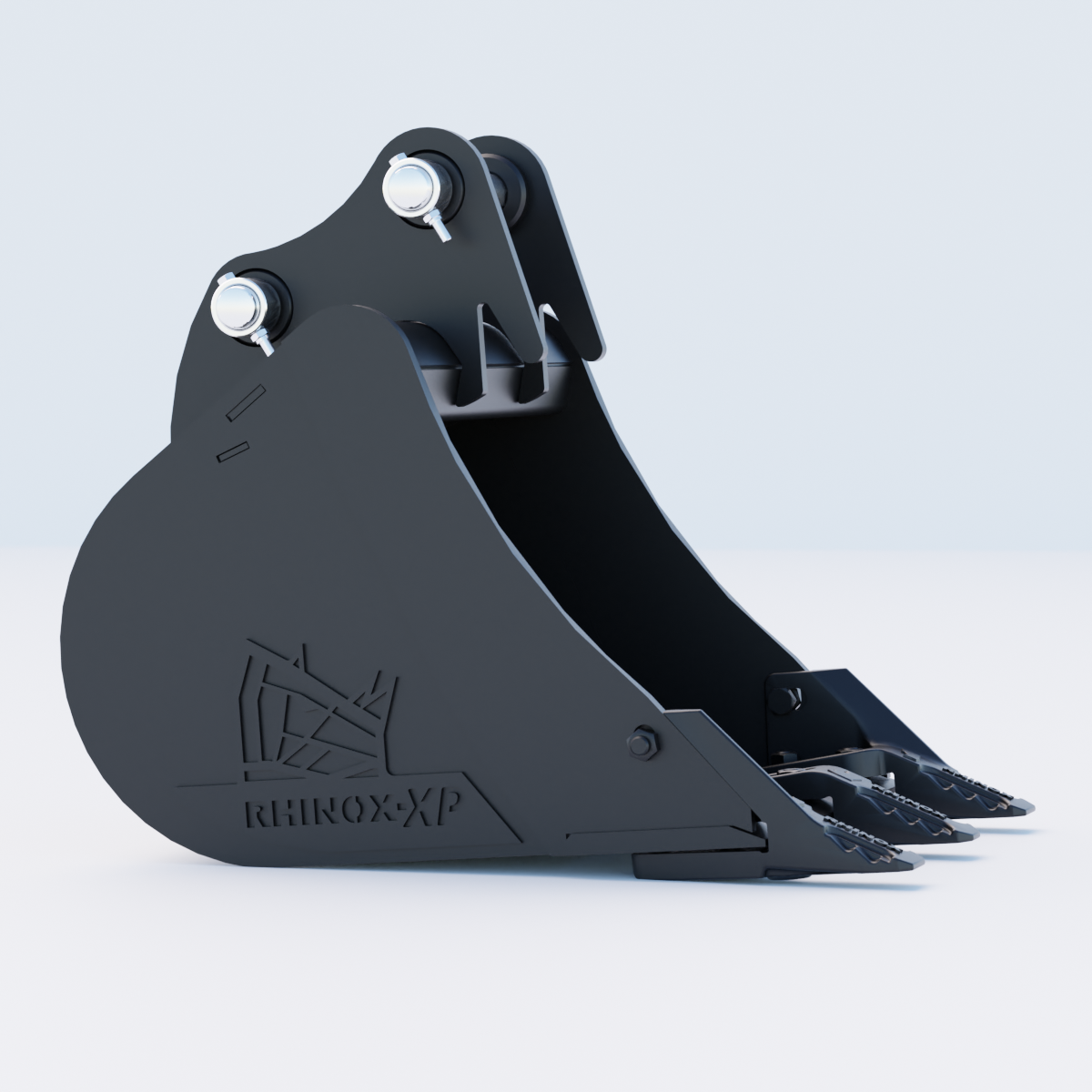 Yanmar YB201 Digging Bucket - 18" / 450mm - Toothed Bucket Side
