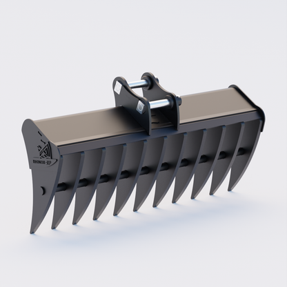 Volvo ECR30 Land Rake 48" / 1200mm Back