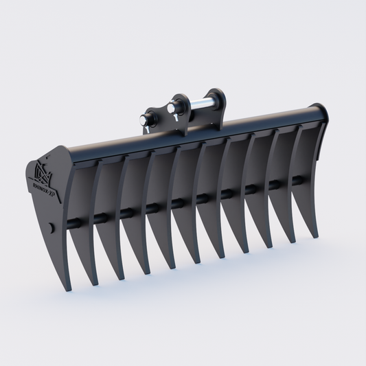 Volvo EC27D Land Rake 48" / 1200mm Front