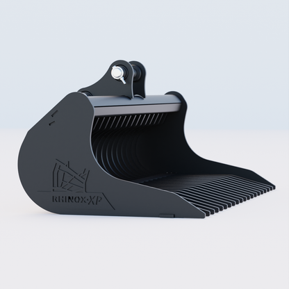 Volvo EC30 Rake Riddle Bucket - 48" / 1200mm Side