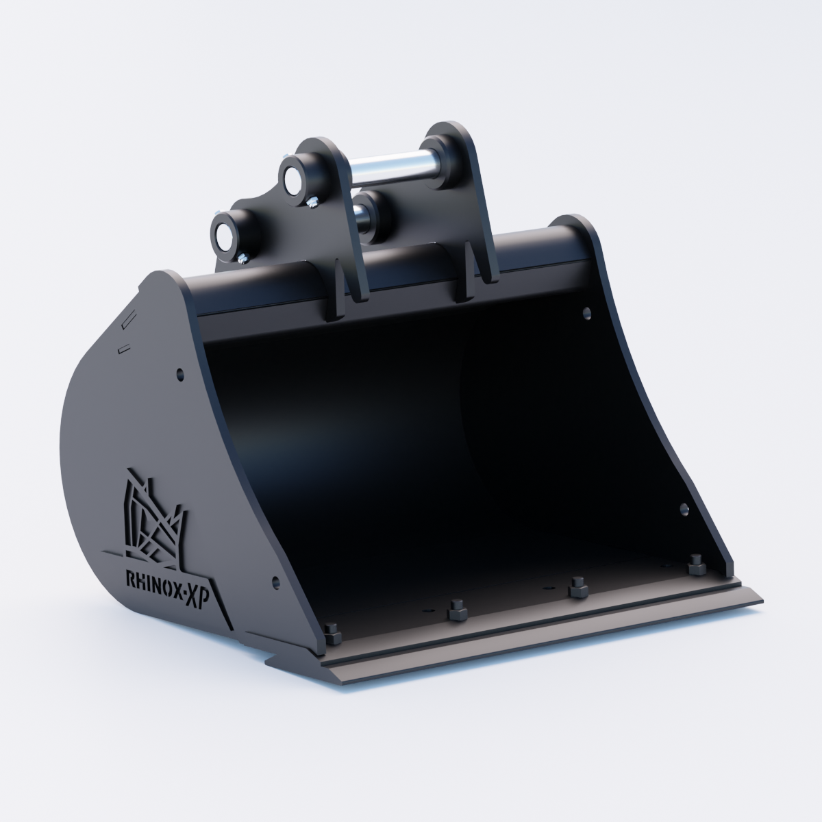 CAT 302.2D Digging Bucket - 24" / 600mm | Rhinox Group UK - Bladed Bucket Front