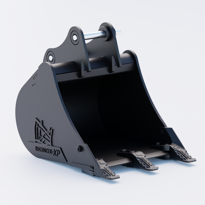 Komatsu PC26MR-5 Digging Bucket 18" - Toothed Bucket Front