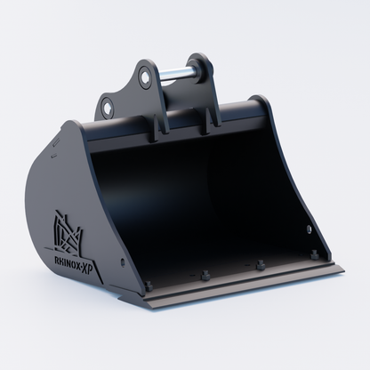 Komatsu PC26MR-5 Digging Bucket - 24" / 600mm - Bladed Bucket Front