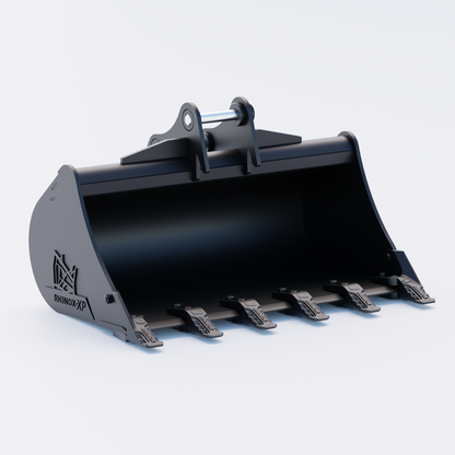 Komatsu PC26MR-5 Digging Bucket - 36" / 900mm | Rhinox Group UK - Toothed Bucket Front