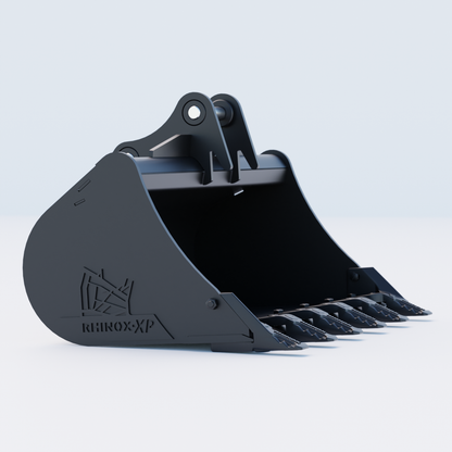 Komatsu PC26MR-5 Digging Bucket - 36" / 900mm | Rhinox Group UK - Toothed Bucket Side