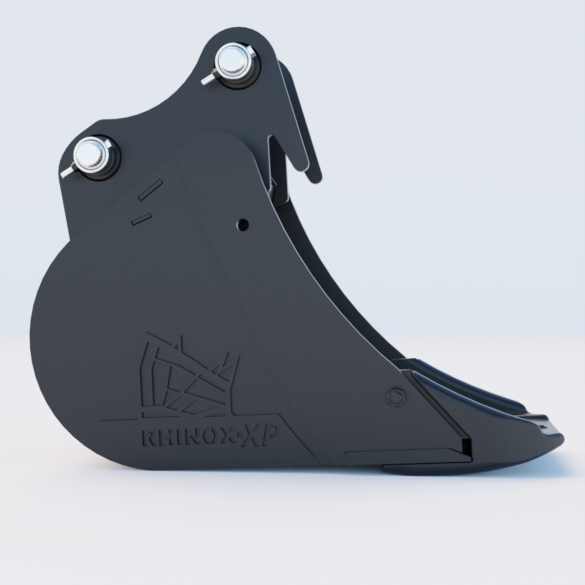 2L Utility Bucket with Unitusk Blade - 12" / 300mm Side