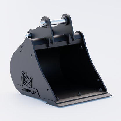 Yanmar B27 Digging Bucket - 18" / 450mm - Bladed Bucket Front