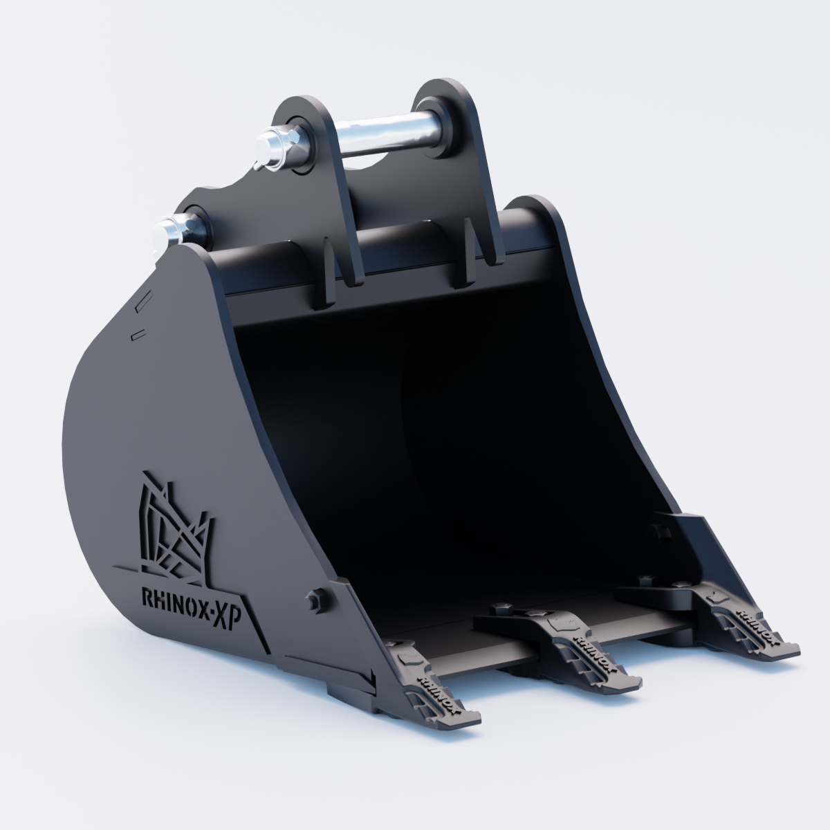 Yanmar B27 Digging Bucket - 18" / 450mm - Toothed Bucket Front