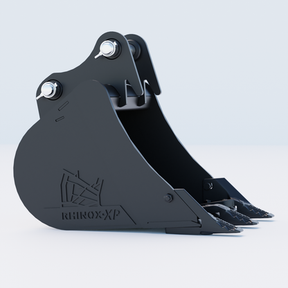 Yanmar B27 Digging Bucket - 18" / 450mm - Toothed Bucket Side
