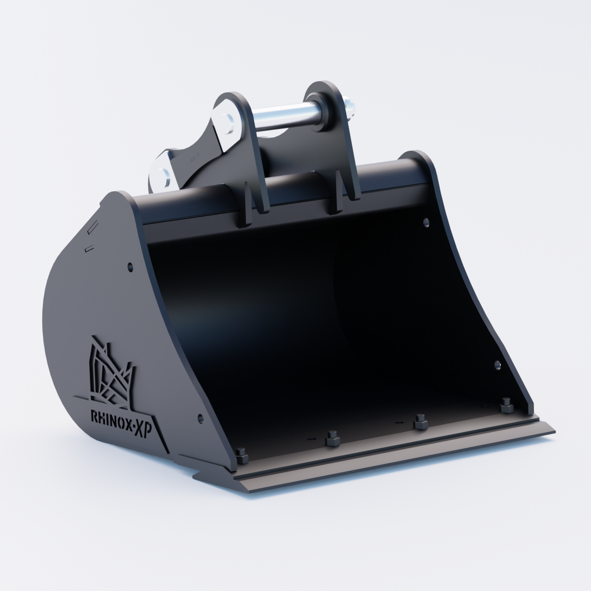 Yanmar B27 Digging Bucket - 24" / 600mm - Bladed Bucket Front