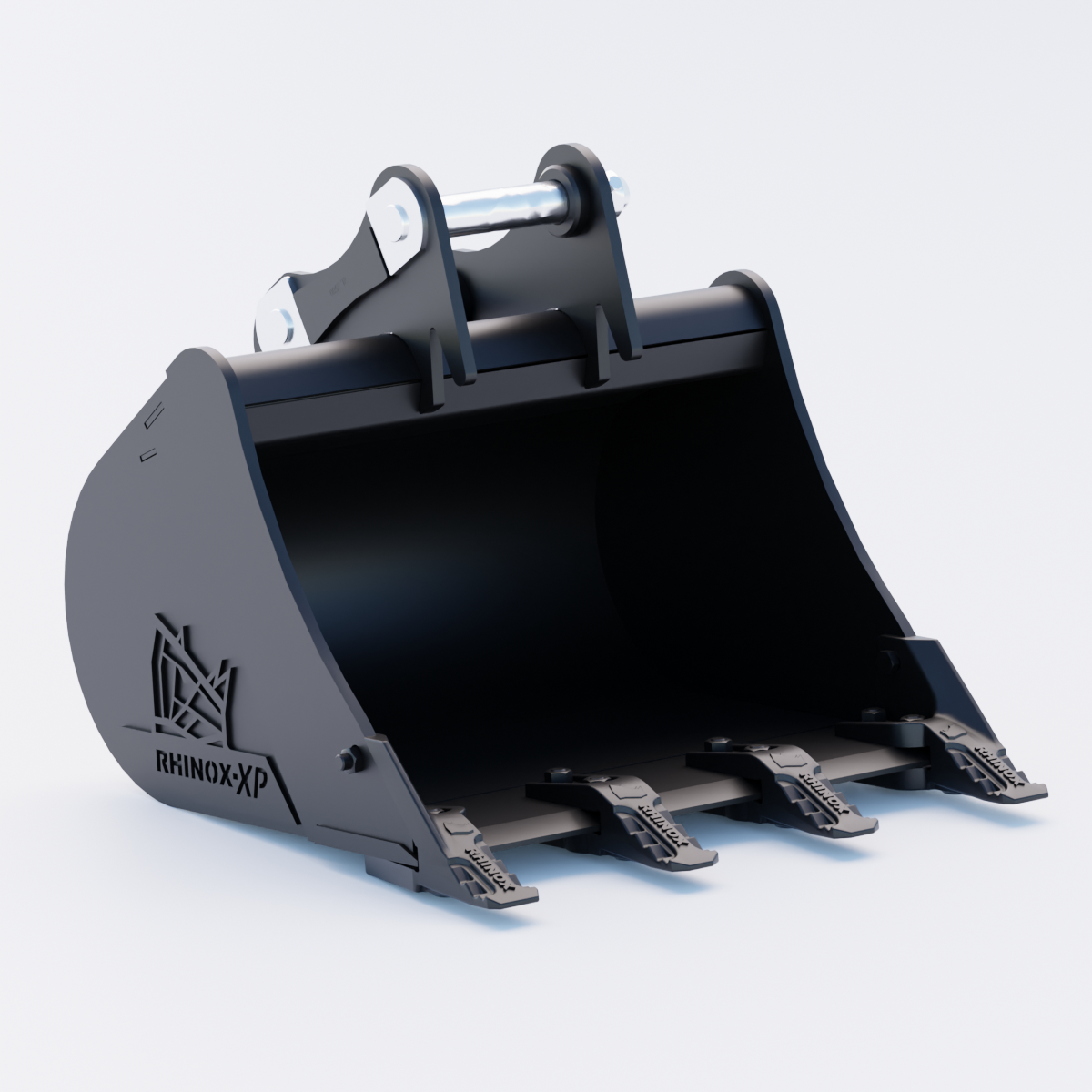 Yanmar B27 Digging Bucket - 24" / 600mm - Toothed Bucket Front