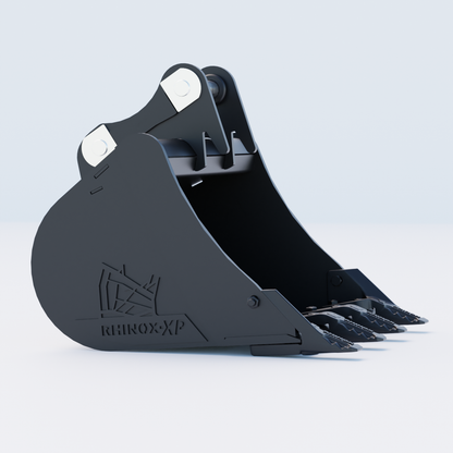 Yanmar B27 Digging Bucket - 24" / 600mm - Toothed Bucket Side