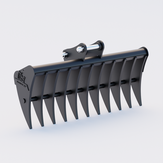 Yanmar SV26 Land Rake 48" / 1200mm Front