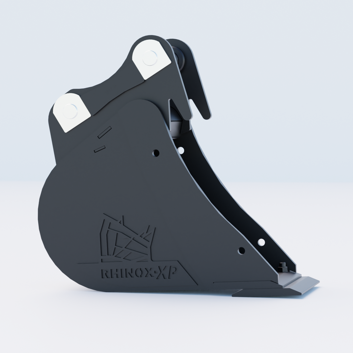 Yanmar B27 Digging Bucket - 9" / 230mm - Bladed Bucket Side