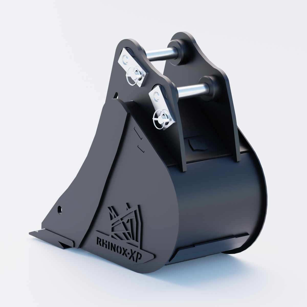 2M Digging Bucket - 12" / 300mm - Bladed Bucket Back