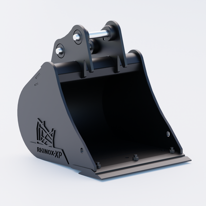 2M Digging Bucket - 18" / 450mm - Bladed Bucket Front