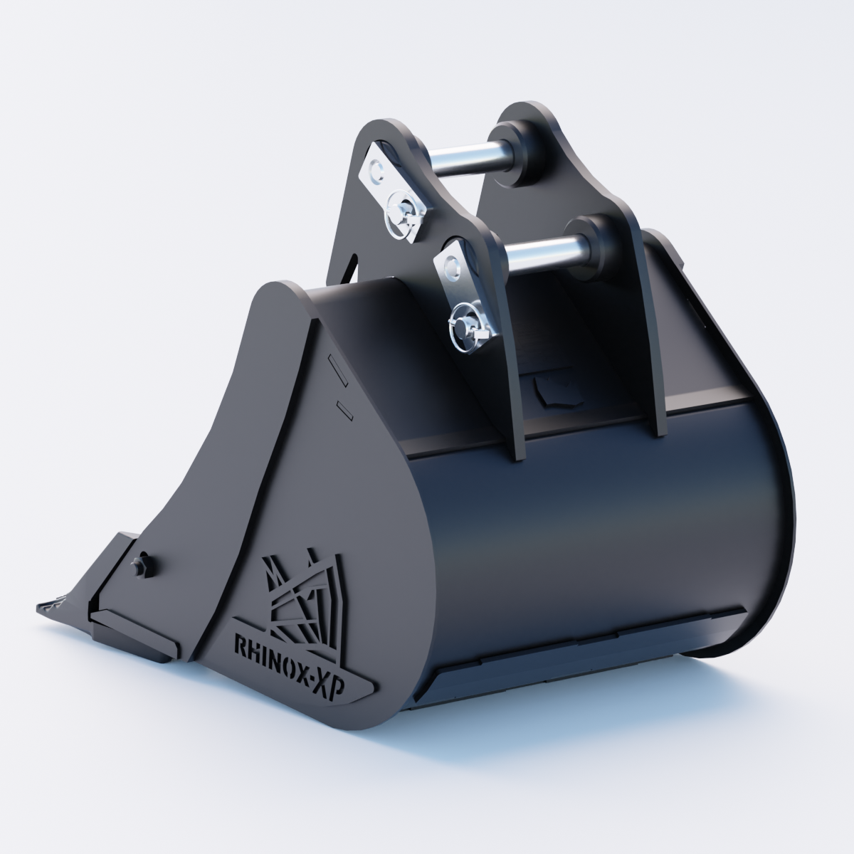 2M Digging Bucket - 18" / 450mm - Toothed Bucket Back