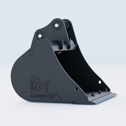 2M Digging Bucket - 24" / 600mm - Bladed Bucket Side