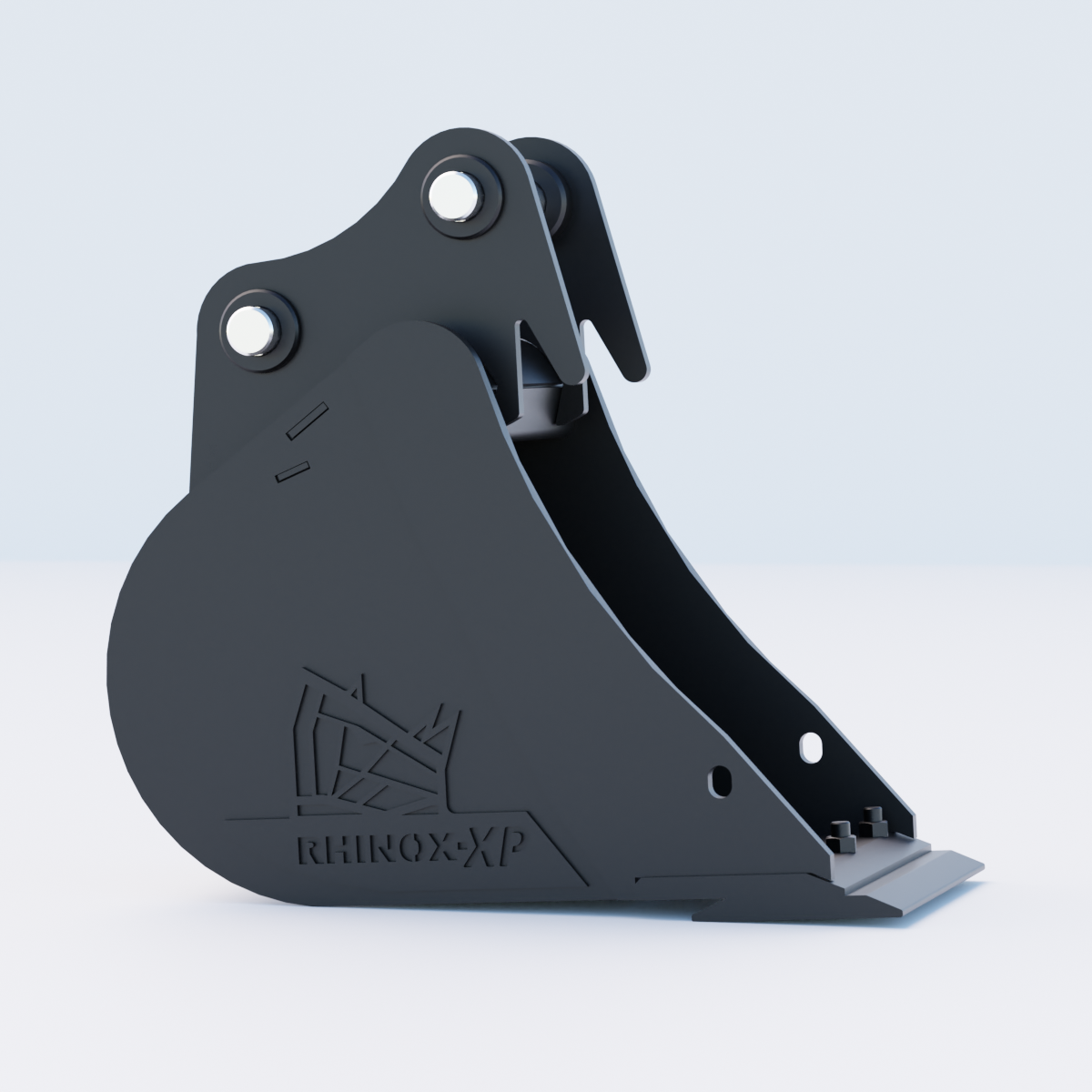 Yanmar B19 Digging Bucket - 12" / 300mm - Bladed Bucket Side