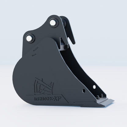 Yanmar B19 Digging Bucket - 12" / 300mm - Bladed Bucket Side