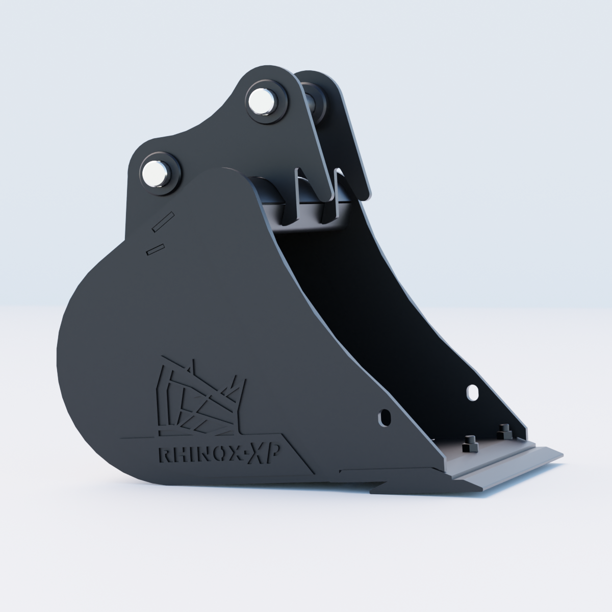 Yanmar B19 Digging Bucket - 18" / 450mm - Bladed Bucket Side