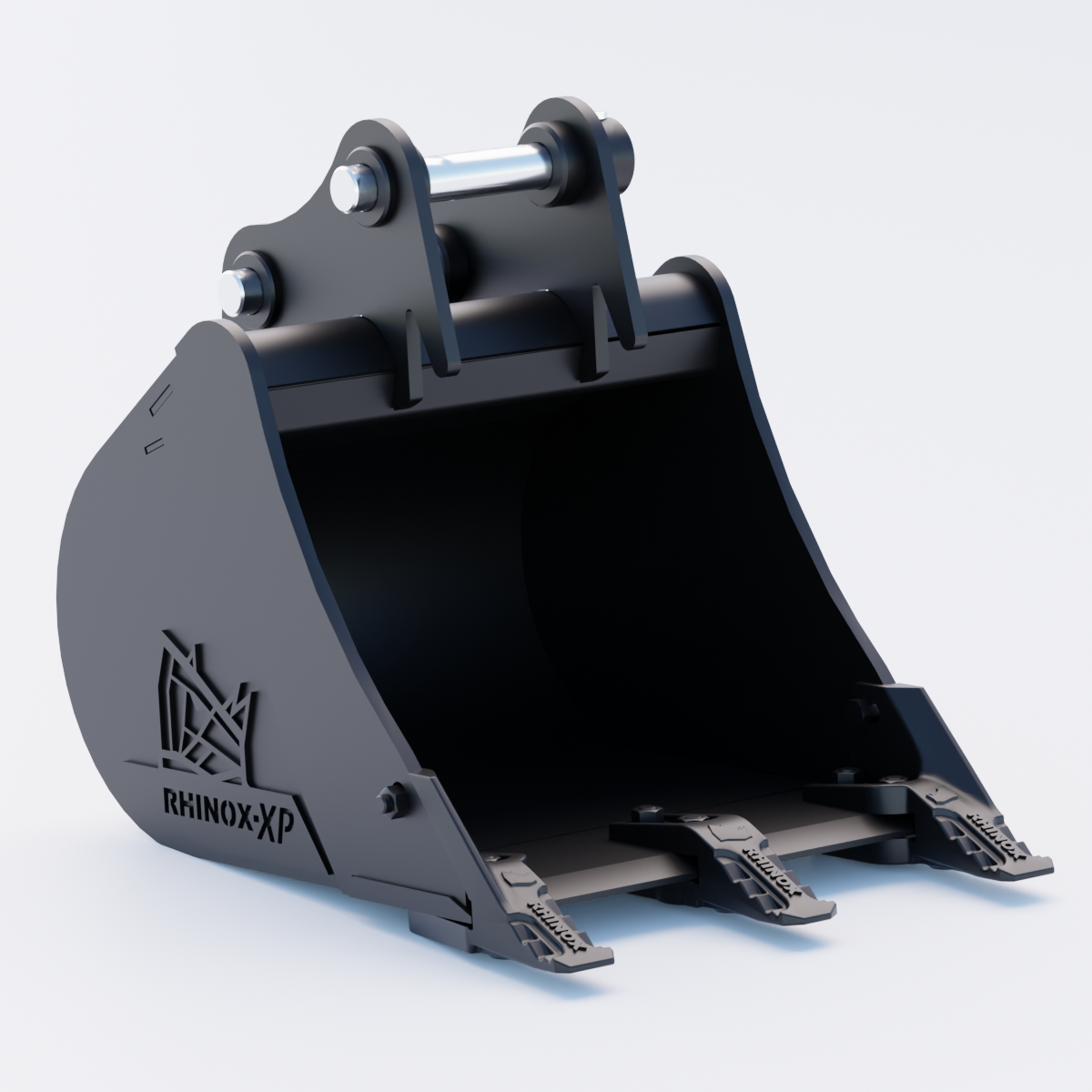 Yanmar B19 Digging Bucket - 18" / 450mm - Toothed Bucket Front