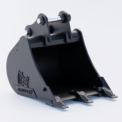 Yanmar B19 Digging Bucket - 18" / 450mm - Toothed Bucket Front