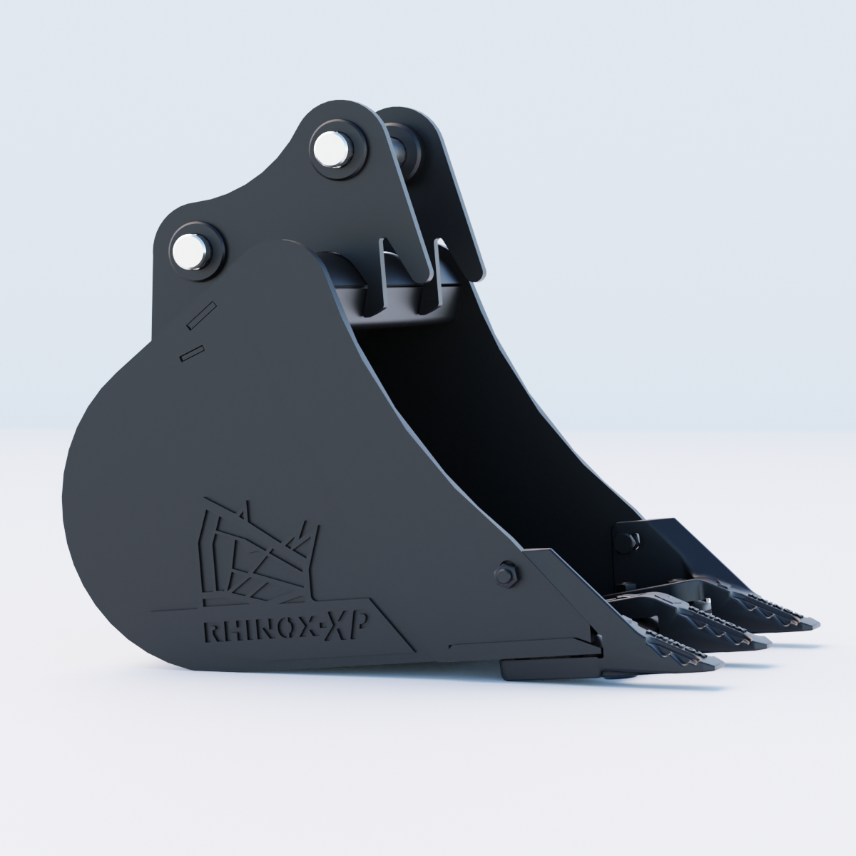 Yanmar B19 Digging Bucket - 18" / 450mm - Toothed Bucket Side