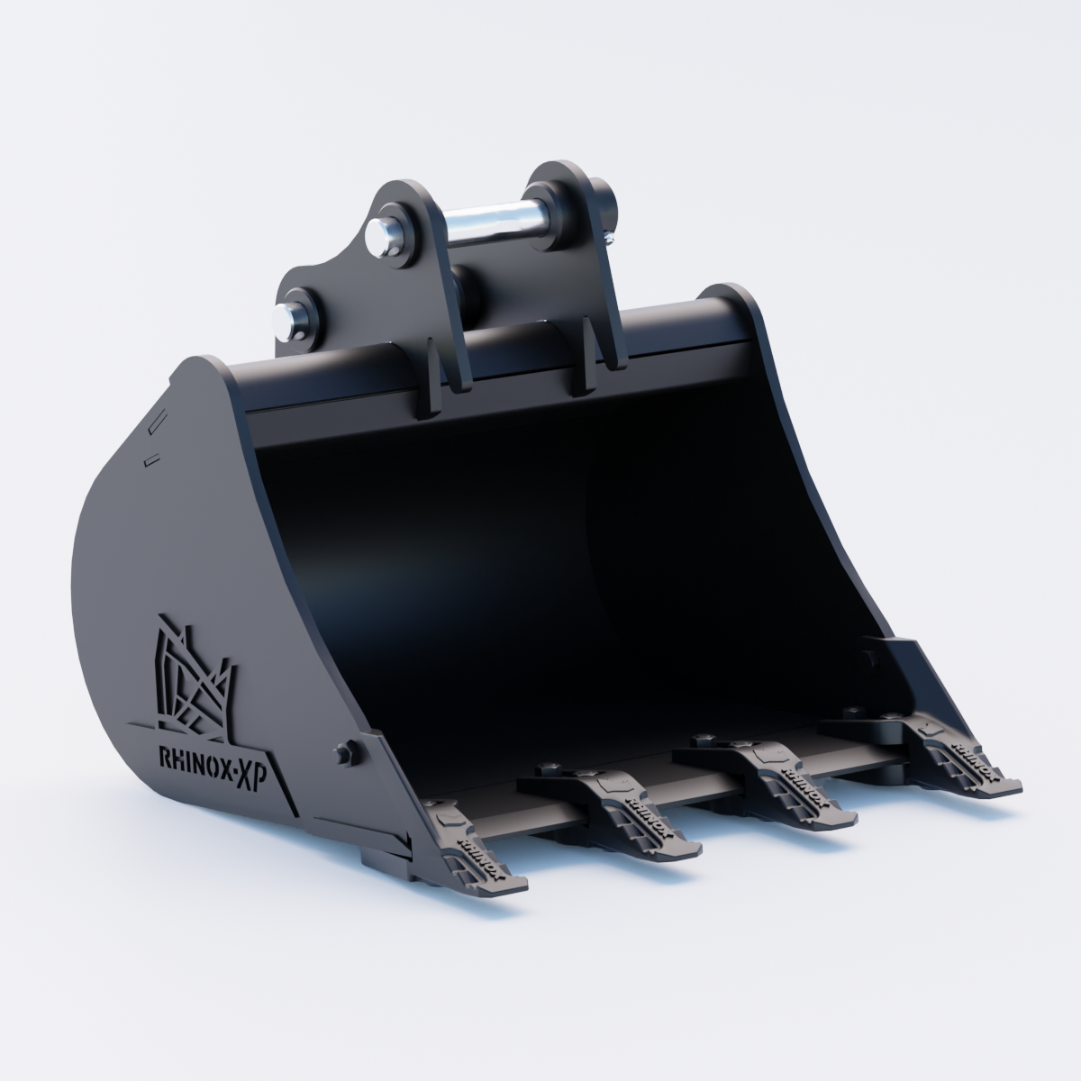 Yanmar B19 Digging Bucket - 24" / 600mm - Toothed Bucket Front