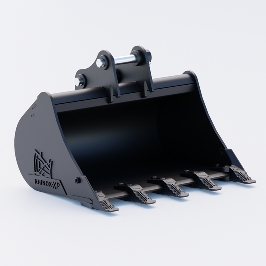 Yanmar B19 Digging Bucket - 30" / 750mm - Toothed Bucket Front