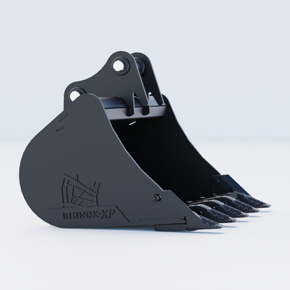 Yanmar B19 Digging Bucket - 30" / 750mm - Toothed Bucket Side