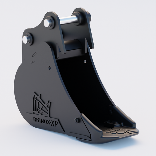 Case CX20 Utility Bucket with Unitusk Blade - 9" / 230mm Front