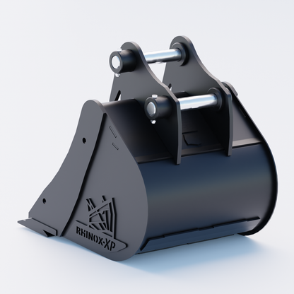 New Holland E30C Digging Bucket - 18" / 450mm | Rhinox Group UK - Bladed Bucket Back