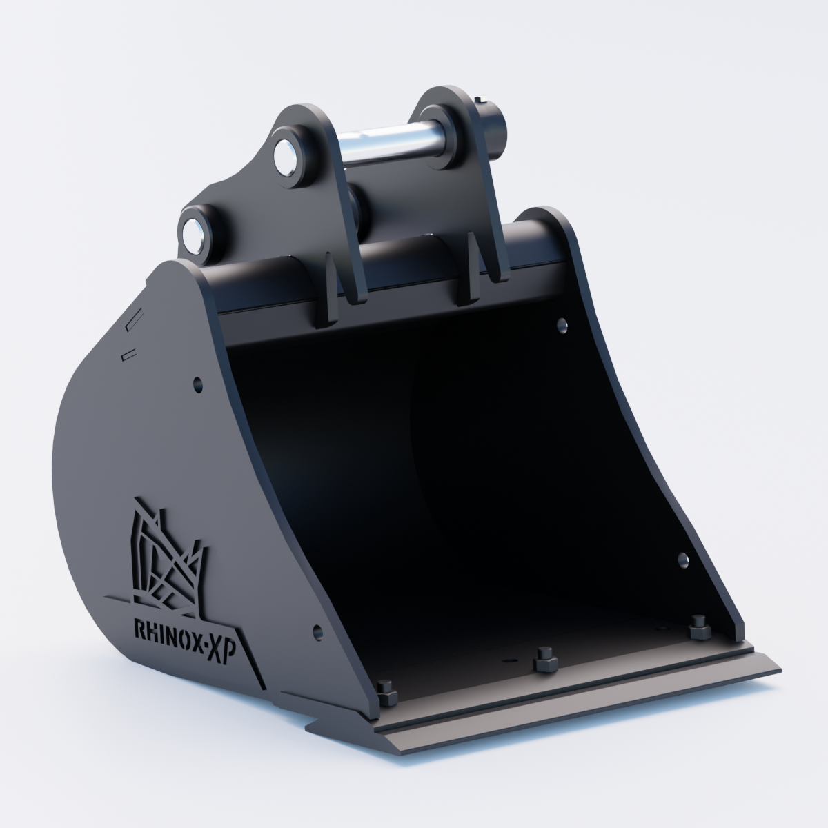 New Holland E30C Digging Bucket - 18" / 450mm | Rhinox Group UK - Bladed Bucket Front