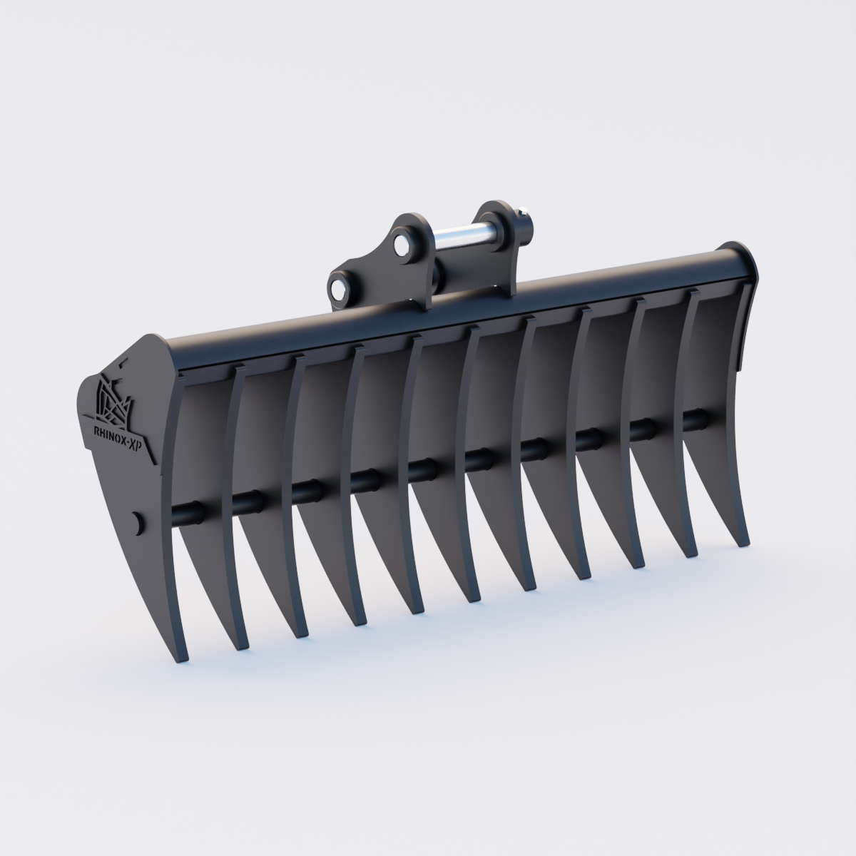 Hitachi EX22 Land Rake 48" / 1200mm Front