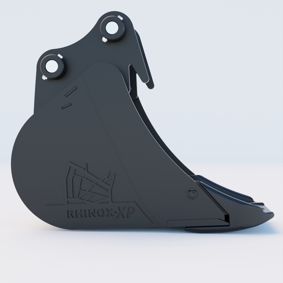 2S Utility Bucket with Unitusk Blade - 12" / 300mm Side